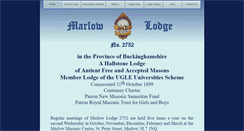 Desktop Screenshot of marlowlodge2752.org