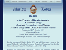 Tablet Screenshot of marlowlodge2752.org